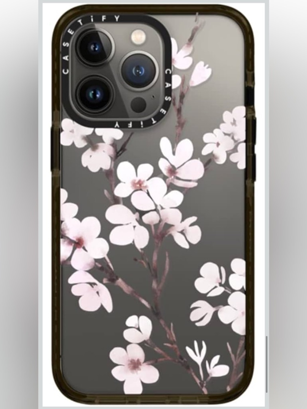 Casetify Floral Cherry Blossom Durable Clear Phone Case for iPhone 15 Pro Max - Picture 8 of 11